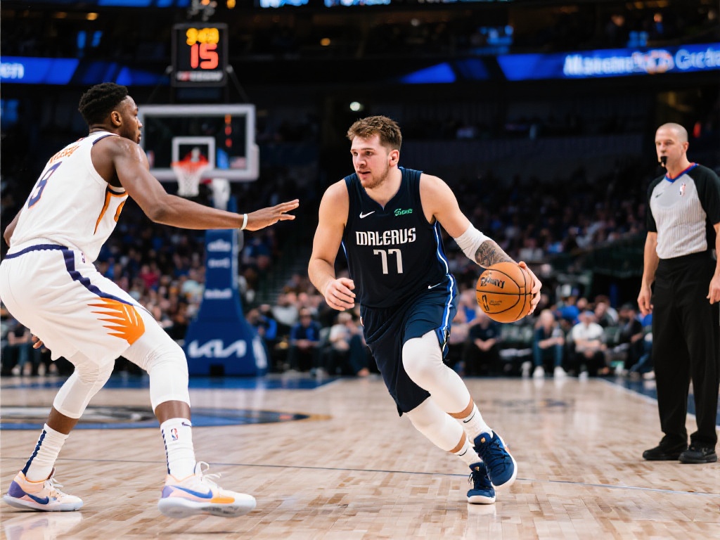 在另一场比赛中，东契奇所在的球队与劲敌上