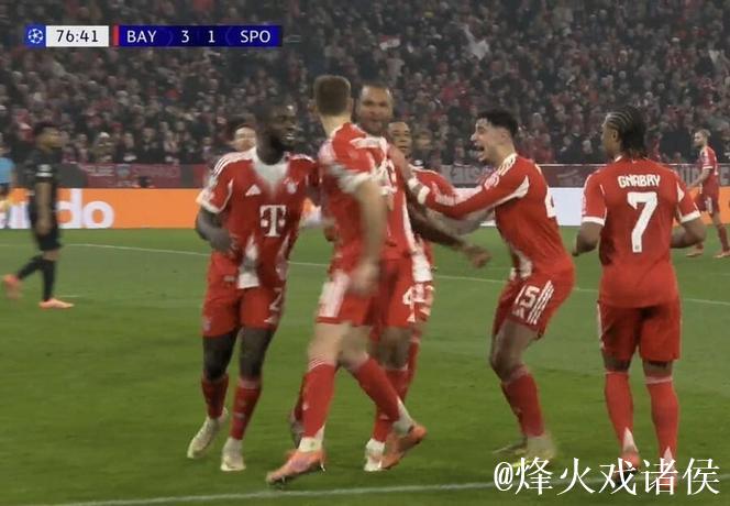 拜仁后卫约纳坦-塔喜获欧冠首球,堪比铁树开花 拜仁后卫约纳坦-塔喜获欧冠首球,堪比铁树开花